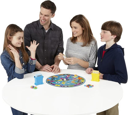 Hasbro Gaming Trivial Pursuit Game Family Edition Board Game | Family Trivia Games for Adults & Kids | 2+ Players | Easter Gifts for Boys & Girls | Ages 8+ (Amazon Exclusive)