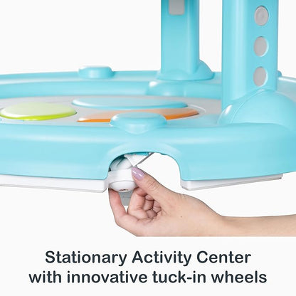 Smart Steps Bounce N’ Dance 4-in-1 Activity Center Walker, Hexagon Dots