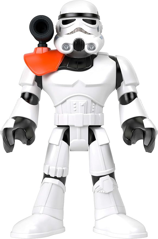 Fisher-Price Imaginext Star Wars Toy Stormtrooper XXL Figure, 16+ Inch Tall Poseable Character with Launcher for Kids Ages 3+ Years