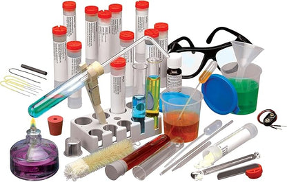 Thames & Kosmos Chem C2000 (V 2.0) Chemistry Set | Science Kit with 250 Experiments and 128 Page Lab Manual, Student Laboratory Quality Instruments & Chemicals | Parents' Choice Silver Award Winner