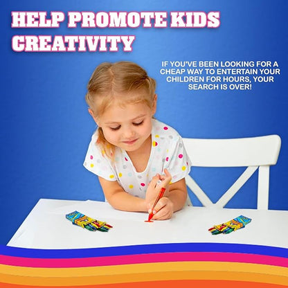 Bedwina Bulk Crayons 3456 PCs, Case of 864 4-Packs, Premium Color Crayons Bulk School Supplies for Kids & Toddler Non-Toxic for Party Favors, Restaurants, Goody Bags Stocking Stuffers