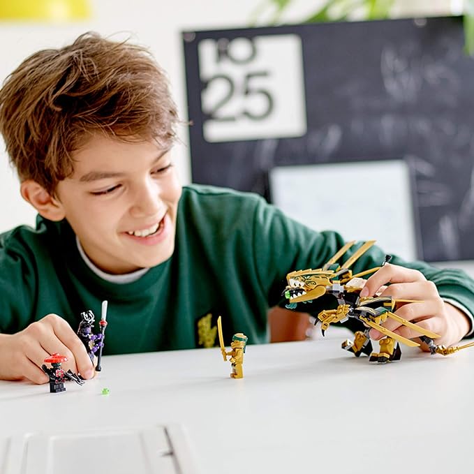 LEGO NINJAGO Legacy Golden Dragon 70666 Building Kit (171 Pieces)