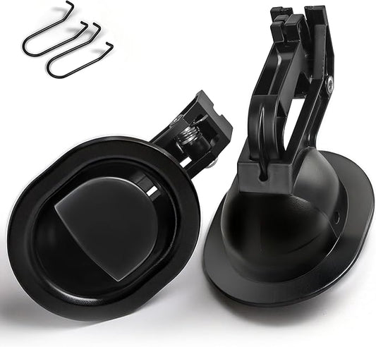 Recliner Handle Replacement, Couch Recliner Pull Handle, Recliner Replacement Parts, and Reclining Chair Lever, Made of Heavy-Duty Metal, Fit for Lazy Boy and Most Major Reclining Sofa (Pack 2)