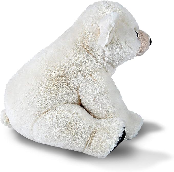 Wild Republic Polar Bear Baby Plush, Stuffed Animal, Plush Toy, Gifts for Kids, Cuddlekins 12 Inches