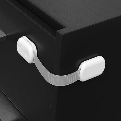 Baby Proofing Child Safety Locks (16 Pack) by Skyla Homes - The Safest, Quickest and Easiest 3M Adhesive Cabinet Latches, No Screws & Magnets, Multi-Purpose for Furniture, Kitchen, Ovens, Toilet Seats