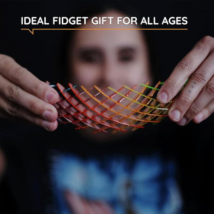 Morf Fidget Worm Toy - Flexible 3D Sensory Slug Figgy Toy for Kids, Teens, and Adults – Stretchy, Quiet, Stress and Anxiety Relief, Focus - For Play, School, Work Gifts, Great For Classroom and Office
