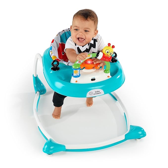 Baby Einstein Sky Explorers Baby Walker Activity Center and Sensory Play Learning Toy with Lights, Songs and Sounds, Age 6 Months+