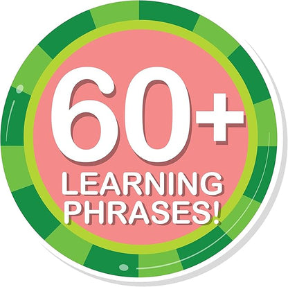 Cocomelon Learning Melon Drum Interactive Lights and Sounds, Learning and Education, Officially Licensed Kids Toys for Ages 18 Month by Just Play