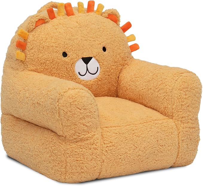 Delta Children Lion Cozee Buddy Chair, Orange