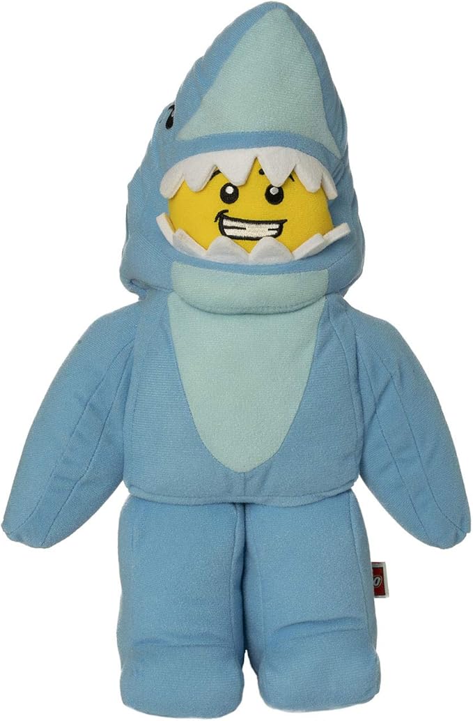 Lego Minifigure Shark Suit Guy 14" Plush Character