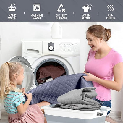 TAOCOCO Waterproof Recliner Loveseat Cover Non-Slip Sofa Slipcover, Pet Couch Cover for Loveseat Recliner with Straps, Washable Reclining Loveseat Cover Furniture Protector (2 Seater, Bluish Gray)