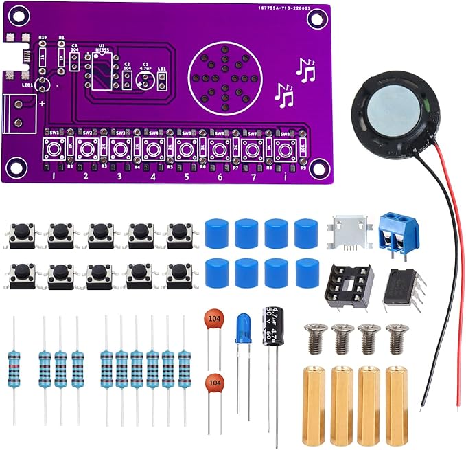 Electronic Piano Soldering Science-Kits (for Children and Adults)