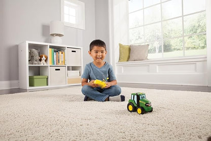 John Deere Radio Controlled Johnny Tractor Toy - Includes Easy to Use Remote Control Toy - Green John Deere Tractor Toys - John Deere Toys - Ages 18 Months and Up
