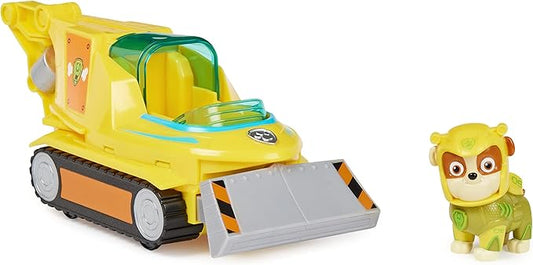 Paw Patrol Aqua Pups Rubble Transforming Hammerhead Shark Vehicle with Collectible Action Figure, Kids Toys for Ages 3 and up