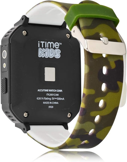 Smart Watch for Kids with Camera, Speaker, Body Temperature Sensor, Pedometer Step Counter, Stopwatch, Music Player, Calendar,