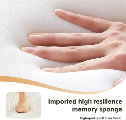 Upholstered Rocking Chair, Glider Chair with Side Pocket, Rocking Accent Chair with Rubber Wood Legs, Wooden Nursery Rocking Chair for Living Room, Bedroom, Nursery