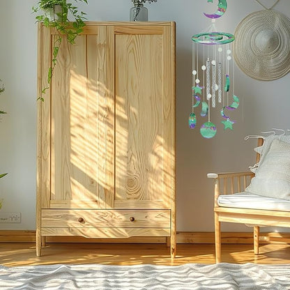 Wind Chimes Resin Molds Moon Star Silicone for Home Decor Create Art DIY Wind-Bell Supplies Epoxy Acrylic Resin Molds Decorations Kit