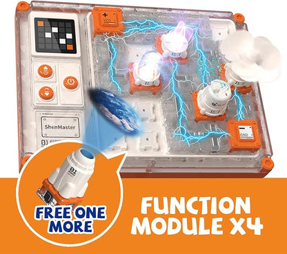 Science Kits for Kids,Electronic Toy with 500+ Circuits Projects | STEM Kit for Boys & Girls Age 6+ | Perfect Educational Gifts for Kids