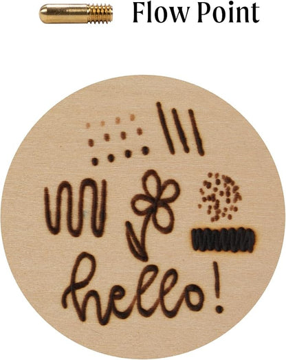 Walnut Hollow Creative Versa Tool with Variable Temperature Control for Woodburning, 11 Points (Tips), Original Version, Basic Pack