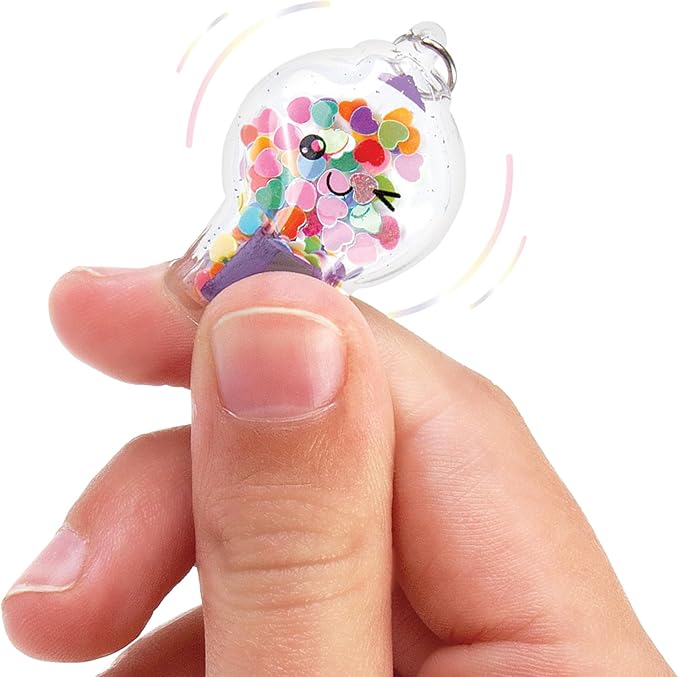 Make It Real: Pop! Shake! Twist! DIY Bracelet Kit - Make 7 Scensory Charm Bracelets, 171pcs, All-in-1 Jewelry Kit, Rainbow Colors, Girls & Kids Age 8+