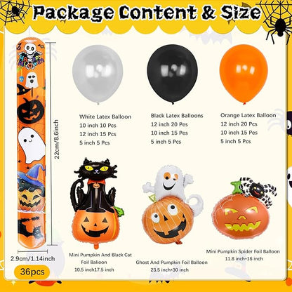 Mprocen Halloween Slap Bracelets 199PCS Assorted Slap Bands Wristbands Balloons Stickers Party Favors Gift Filler Supply