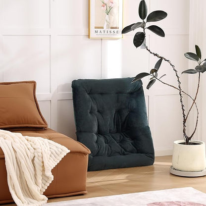 Comfy Saucer Chair with Ottoman, Oversized Folding Faux Fur Chair Soft Furry Lounge Lazy Chair with Metal Frame Moon Chair Accent Chair for Bedroom, Living Room, Dorm Rooms