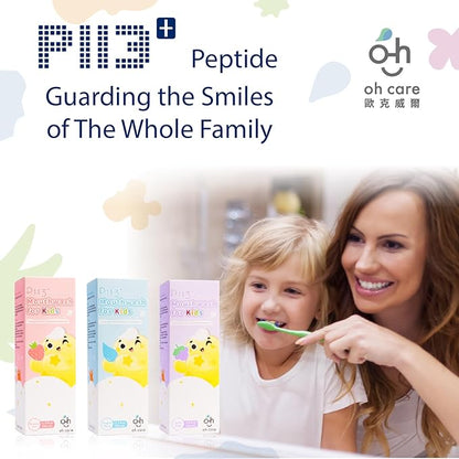 Kids mouthwash, Alcohol Fluoride Free Mouthwash for Kids, Natural P113+, Original Flavor, 11.08 fl oz