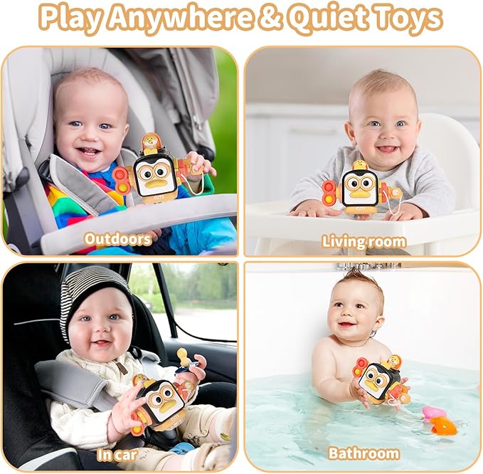 OSIMILY Montessori Toys for 1 Year Old, Busy Cube for 1 Year Old Boy Gifts,Sensory Toys for Toddlers 1-3,Fine Motor Skills Educational Toys,Birthday Gift for Baby Aged 6, 9, 10, 12, 18 Months