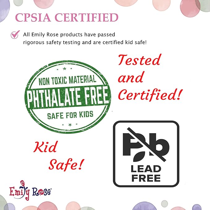 Emily Rose Kids Folding Chair | Beach Chair with Safety Lock- Camping Chair for Boys Girls Toddler with Cup Holder & Carry Case- Tailgate, Travel, Lawn- for Indoor & Outdoor (Playful Dinosaurs)