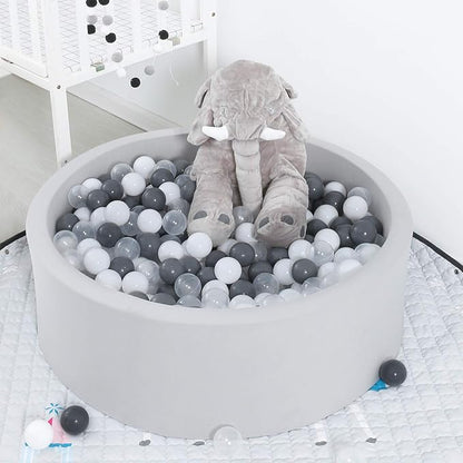 GOGOSO Ball Pit Balls for Toddles, Kids Plastic Balls for BallPit, Pool, Baby Party Accessories, Birthday Decoration 50 100 200 500 1000