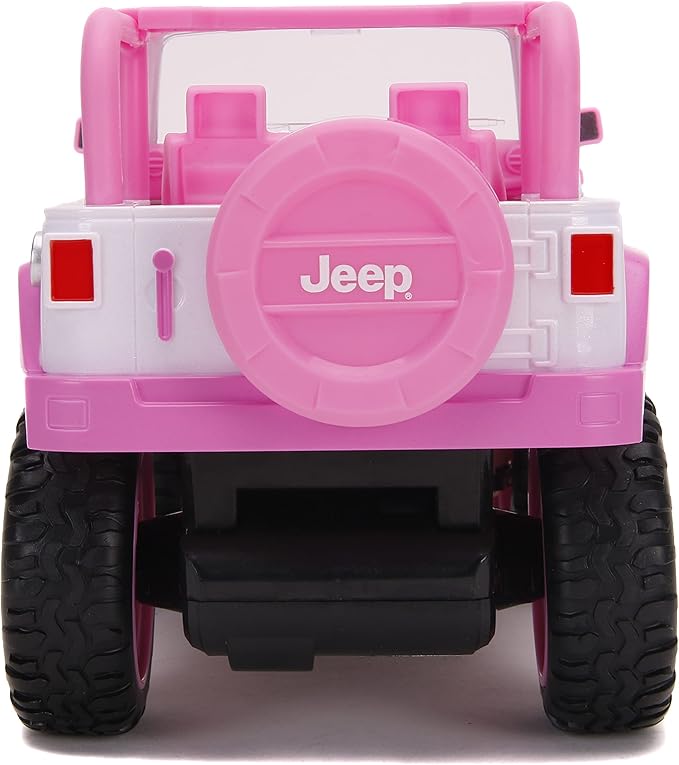 JADA Toys - Girlmazing 1:16 Scale RC Jeep, Exclusive Star Deco Small