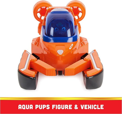 Paw Patrol Aqua Pups Zuma Transforming Lobster Vehicle with Collectible Action Figure, Kids Toys for Ages 3 and up