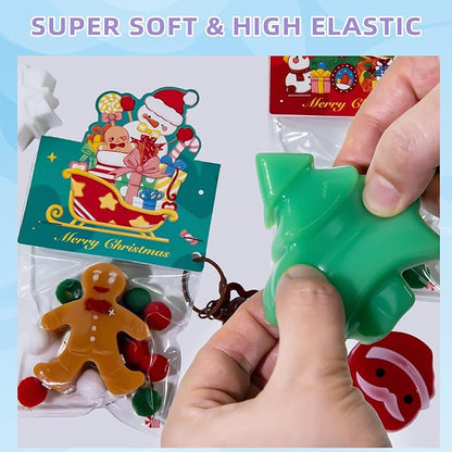 BEEMOHARD Squishy Gel for Taba Squishy Kit with Christmas Mold, All-in-one 18OZ Beginner Kit, Soft and Fun Stress Relief Entertainment Ideal Gift