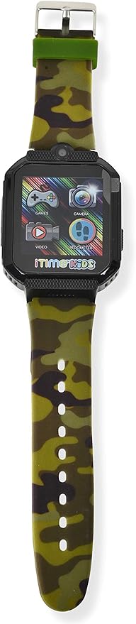 Smart Watch for Kids with Camera, Speaker, Body Temperature Sensor, Pedometer Step Counter, Stopwatch, Music Player, Calendar,