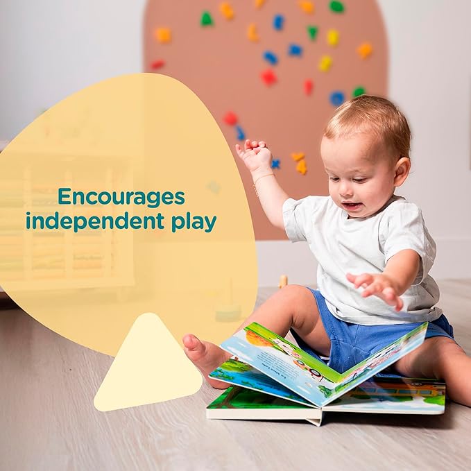Aprende Peque Musical Sound Book for Toddlers 1–4 | Canta con Isa: Mis Canciones Favoritas | Interactive Spanish Music Book for Kids | 6 Songs