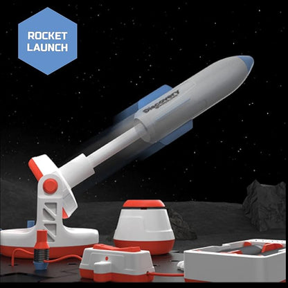 Discovery #Mindblown Circuitry Space Station Galactic Experiment Set, Build-It-Yourself Engineering Toy Kit, Explore The Science of Motion, Great Gift for Kids, 26-Piece, Age 8+