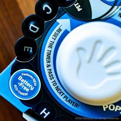 The Original Tapple Mini, Travel Sized Word Game for Family & Kids, Choose a Category & Race Against Time, Portable Pop Wheel With 36 Cards, Fun Educational Toy & Game for Ages 8+, Quick Play Anywhere