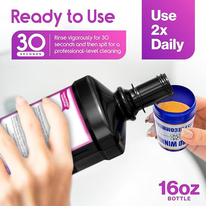 Recommended by 1,000s of Dental Professionals Because it Simply Works Better. Professional Strength ioRinse RTU. Powerful, Long-Lasting, Breath freshening That You Can Trust. Soft Mint 16 oz