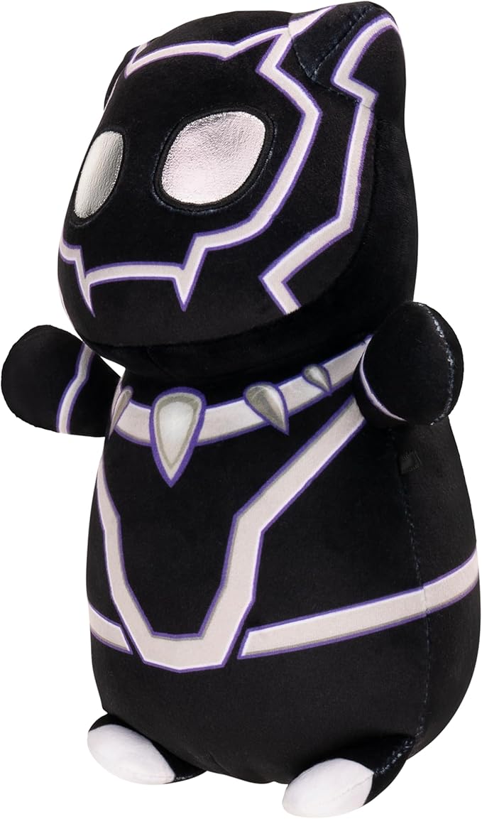 Squishmallows Original Marvel Spidey and His Amazing Friends 10in Black Panther HugMees – Ultrasoft Official Jazwares Plush (Medium-Sized)