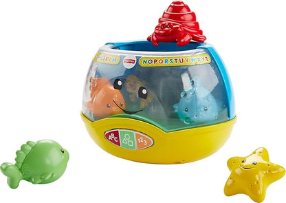 Fisher-Price Baby & Toddler Toy Laugh & Learn Magical Lights Fishbowl with Smart Stages Learning Content for Infants Ages 6+ Months