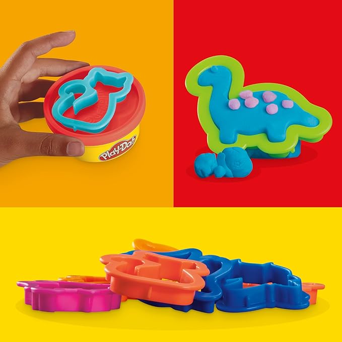 Play-Doh Party Favor Pack, Bulk 24 Pack of Modeling Compound with Cutters, Non-Candy Treat Bag Fillers, Giveaways & Prize Toys for Kids 3 Years & Up (Amazon Exclusive)