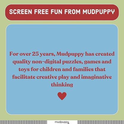 Mudpuppy My First Words — Ring Flashcards 26 Durable Double Sided Word Cards and Reclosable Ring with Colorful Art for Babies Ages 1+ Perfect for Preschool Or Travel for Teachers and Parents