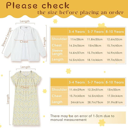 9 Pcs 100 Days of School Costume for Girls Old Lady Costume for Kids Grandma Wig Dress up Cosplay Accessories