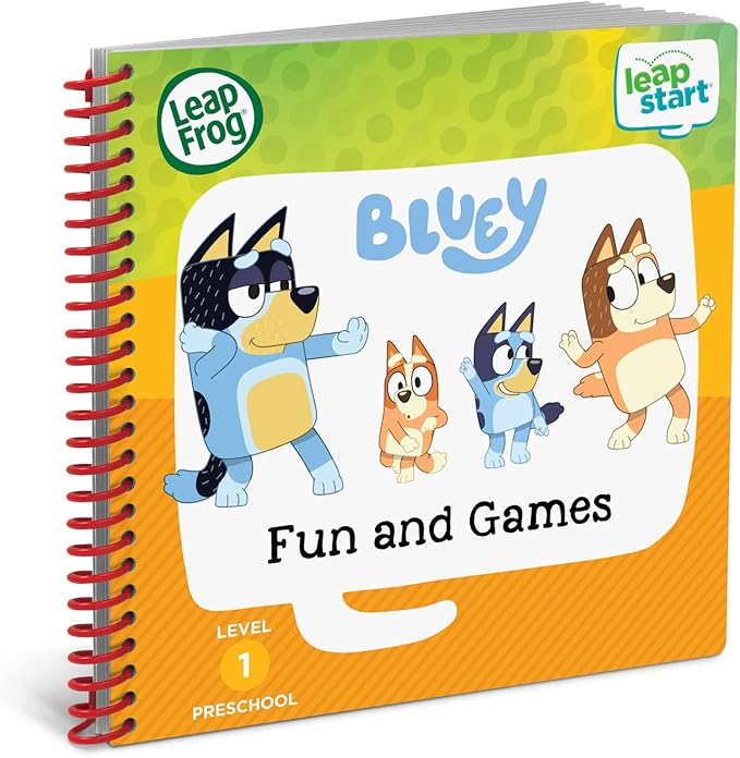 LeapFrog LeapStart Bluey Fun and Games