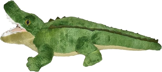 Wild Republic Alligator Plush, Stuffed Animal, Plush Toy, Gifts for Kids, Cuddlekins 8 Inches