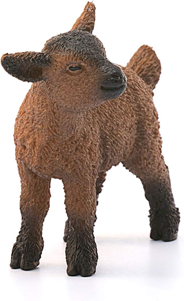 Schleich Farm World, Realistic Farm Animal Toys for Kids and Toddlers, Baby Goat Toy Figurine, Ages 3+