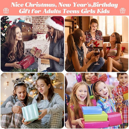 Sofier Bangles Bracelet Making Kit DIY Jewelry Making Kit and Supplies Expandable Charm Bracelets Gift Box Toy Art Craft Gift for Girl Teen Women Adult Halloween Christmas Party