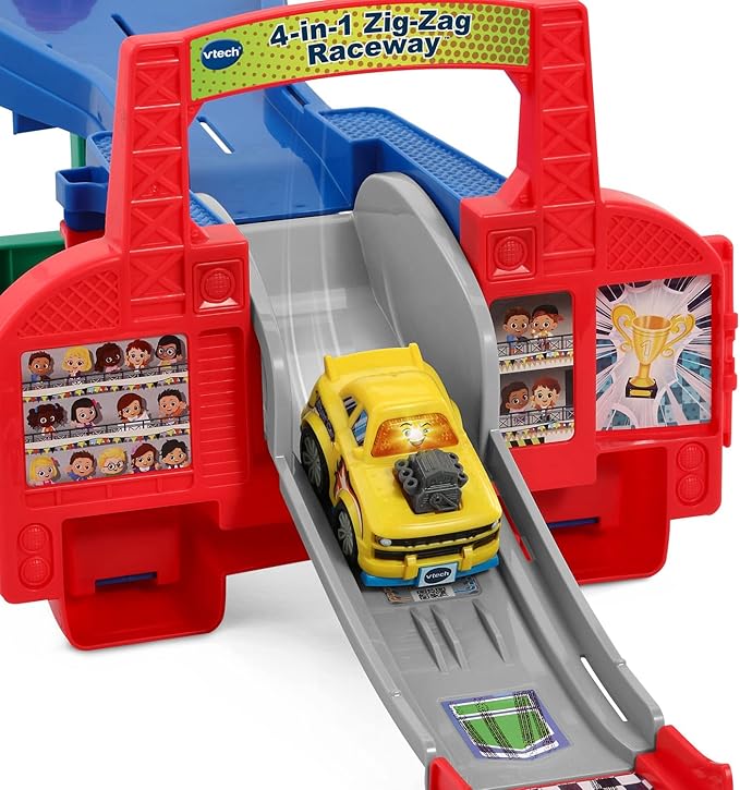 VTech Go! Go! Smart Wheels 4-in-1 Zig-Zag Raceway