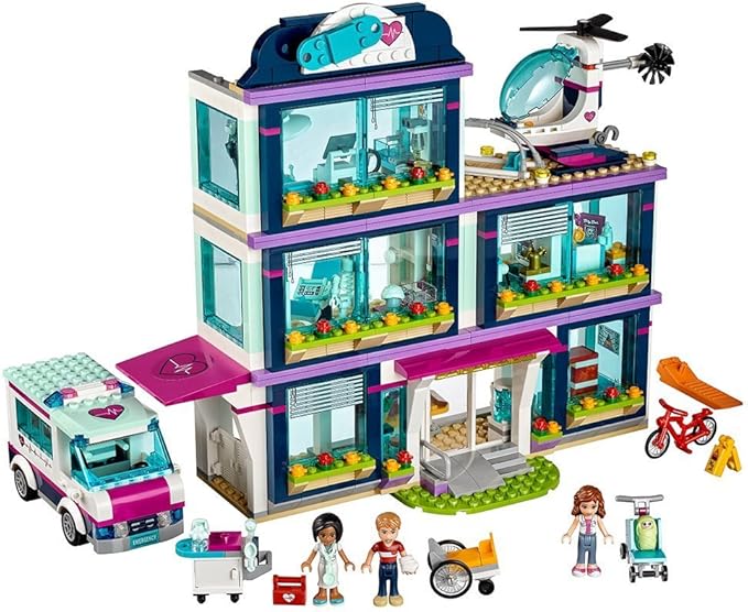 LEGO Friends Heartlake Hospital 41318 Building Kit (871 Piece)