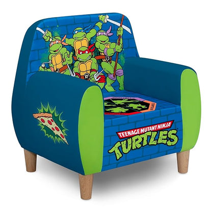 Delta Children Teenage Mutant Ninja Turtles Foam Chair for Kids, Green